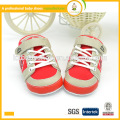 2016 hot sale high quality low price kids shoes red color baby sports shoes